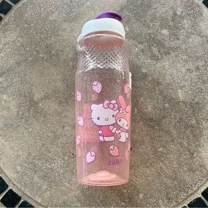 Hello Kitty and Melody Pink Bottle